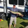 This Rice Lake muskie was caught in 2021.